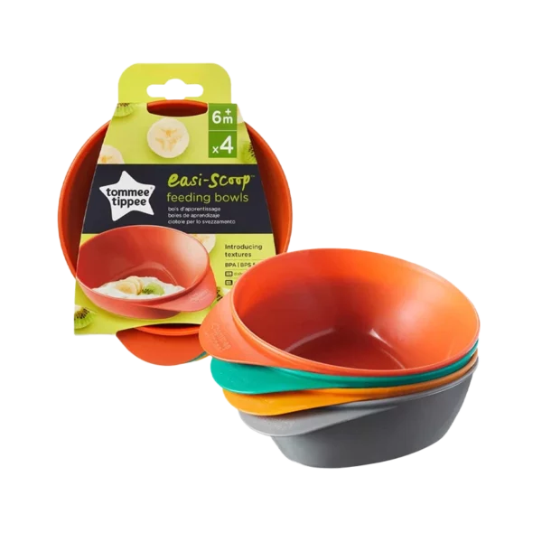 Lot de 4 Bols pour Bébé Easi Scoop 6M+