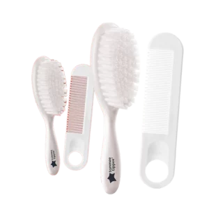 Ensemble Brosse et Peigne - Blanc