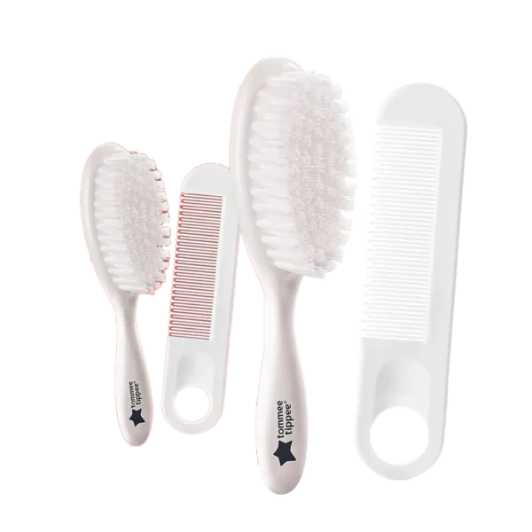 Ensemble Brosse et Peigne - Blanc