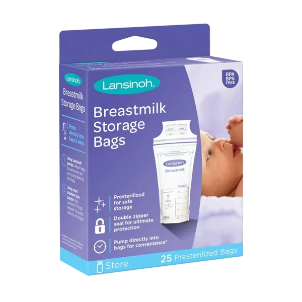 Sachets de Conservation du Lait Maternel- 25 Sachets