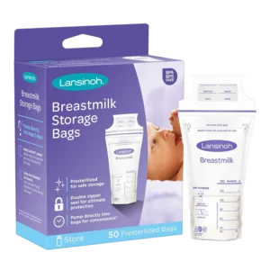 Sachets de Conservation du Lait Maternel Lansinoh - 50 Sachet