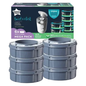 Lot de 6 recharges Twist & Click