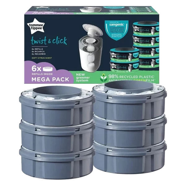 Lot de 6 recharges Twist & Click