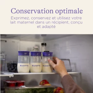 Pots de Conservation de Lait Maternel Lansinoh - 4 unités – Image 2