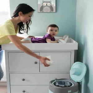 Poubelle à Couches Anti-Odeur Twist & Click de Tommee Tippee – Image 3