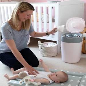 Poubelle à Couches Anti-Odeur Twist & Click de Tommee Tippee – Image 8