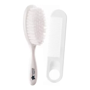 Tommee Tippee Ensemble Brosse et Peigne - Blanc : Douceur et Confort pour Bébé – Image 3