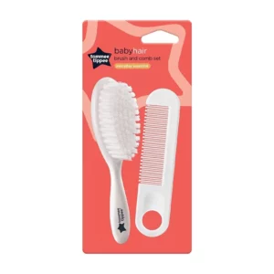 Tommee Tippee Ensemble Brosse et Peigne - Blanc : Douceur et Confort pour Bébé – Image 4