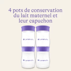 Pots de Conservation de Lait Maternel Lansinoh - 4 unités – Image 5