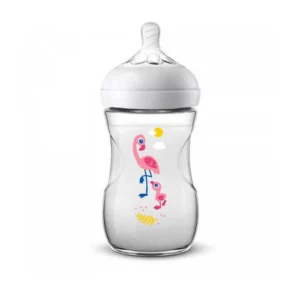 Biberon Avent Natural 260ml Flamant rose – Image 2