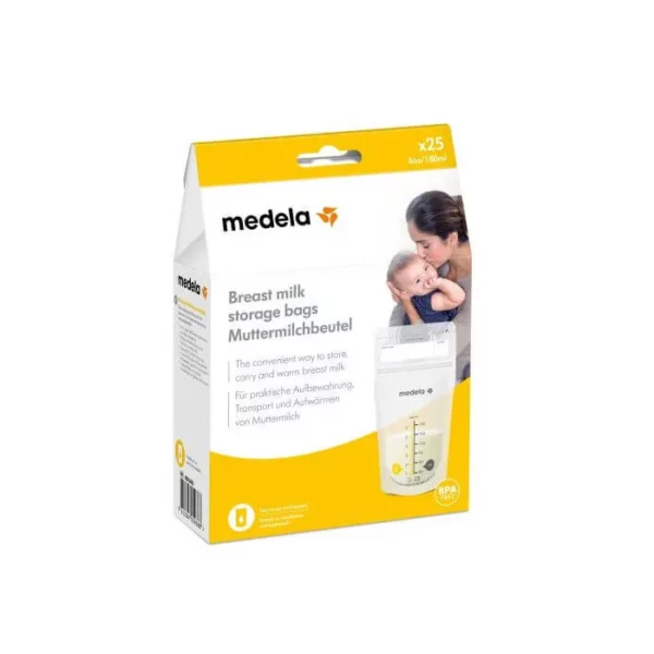 Medela Sachets de conservation pour lait maternel 25 unités